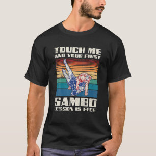 Sambo Wrestling Martial Arts Russia T-shirt