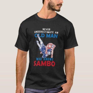 Sambo Wrestling Martial Arts Russia T-shirt