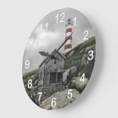 Sambro Lighthouse, Sambro Island, Nova Scotia Grote Klok (Hoek)