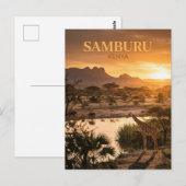 Samburu Reserve, Archer's Post, Samburu County Briefkaart (Voorkant / Achterkant)