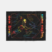 Same Eagles New Liver Funny Apparel  Fleece Deken (Voorkant (Horizontaal))