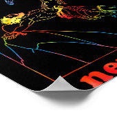 Same Eagles New Liver Funny Apparel  Poster (Hoek)