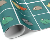 Same eyes, different shapes cadeaupapier (Rol Hoek)