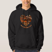 Same Heart Black History Month BLM Melanin Pride A Hoodie (Voorkant)