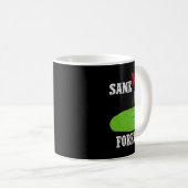 Same Hole Forever Bruidegom Afscheidscadeau Funny Koffiemok (Voorkant rechts)