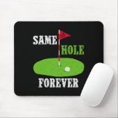 Same Hole Forever Bruidegom Bachelor Party Funny G Muismat (Met muis)