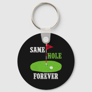Same Hole Forever Bruidegom Bachelor Party Funny G Sleutelhanger