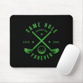 Same Hole Forever Golf Bachelorfeest Jonggezellenf Muismat (Met muis)