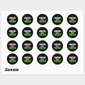 Same Hole Forever - vrijgezellenfeest bruidegom Ronde Sticker (Vel)