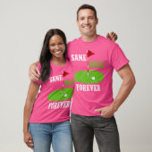 Same Hole Voor altijd Bruidegom Bachelorfeest Grap T-shirt (Unisex)