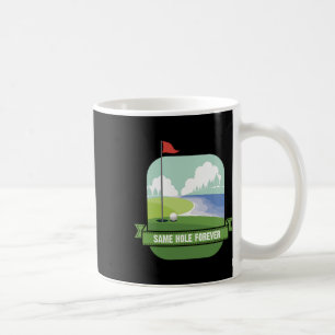 Same Hole Voor Altijd Grappig Golf Bachelorfeest V Koffiemok