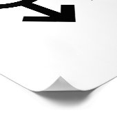 Same-Sex Love is Love (man) Poster (Hoek)