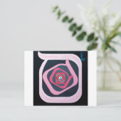 Samekh Letter - Hebreeuwse alfabet Briefkaart (Staand voorkant)