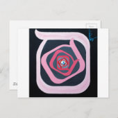 Samekh Letter - Hebreeuwse alfabet Briefkaart (Voorkant / Achterkant)