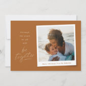 Samen 2021 Neutrale kerstkaart met foto's (Voorkant)