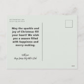 Samen Beter Handlettering Foto Collage Feestdagenkaart (Achterkant)