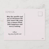 Samen Beter Handlettering Foto Collage Feestdagenkaart (Achterkant)