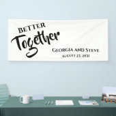 Samen Beter Persoonlijke Trouwfeest Banner (Beurs)