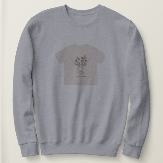 Samen bloeien we T-shirt (Design voorkant)