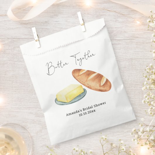 Samen Boter Bruiloftsborrel  Bedankzakje (Geknipt)