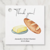 Samen Boter Bruiloftsfeest  Bedankjes Labels (Voorkant)