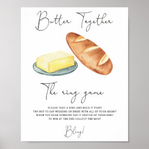Samen boter - Doe een ring aan het spel poster