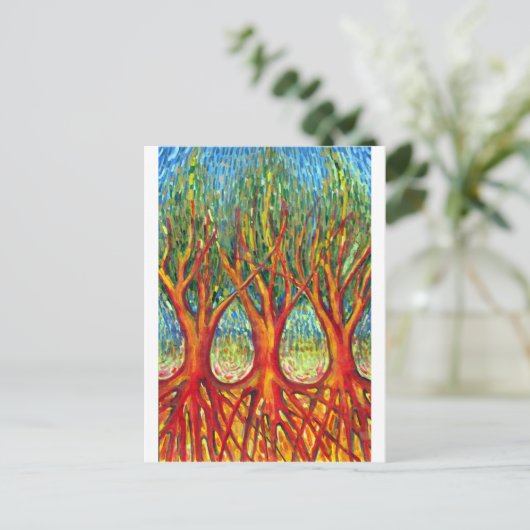 Samen Briefkaart (Staand voorkant)