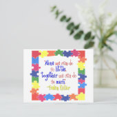 Samen Briefkaart (Staand voorkant)