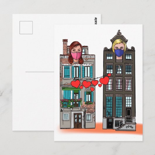 "Samen" Briefkaart (Voorkant / Achterkant)