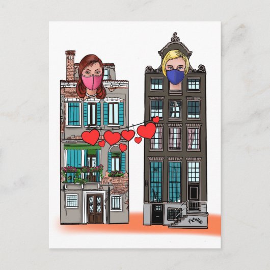 "Samen" Briefkaart (Voorkant)