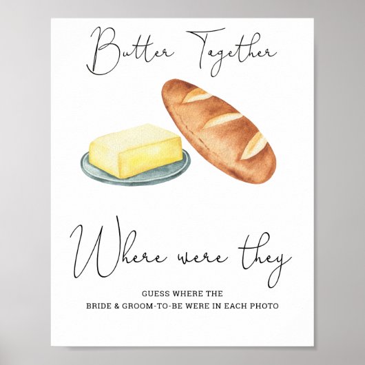 samen bruiloft. Waar Waren Ze Poster (Voorkant)