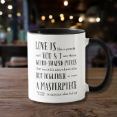 Samen Creëer Een Meesterwerk - Love Quote Mok