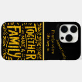 Samen Creëer een warme familieband Case-Mate iPhone Case (Achterkant (horizontaal))