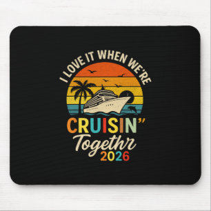 Samen cruisen 2026 Retro Cruise Vakantie Muismat