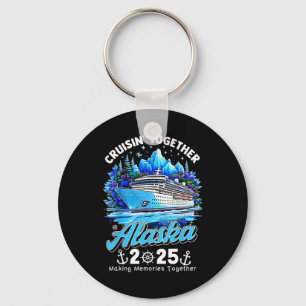 Samen cruisen Alaska 2025 Alaska cruise familie Sleutelhanger