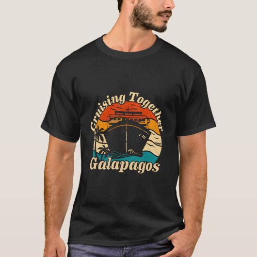 Samen cruisen Galapagos 2024 Familiereis Summe T-shirt (Voorkant)