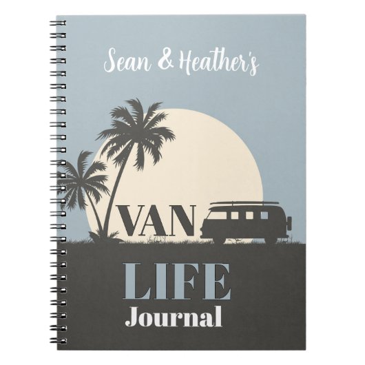SAMEN! 🚐 Custom Van Life Journal voor twee Notitieboek (Voorkant)