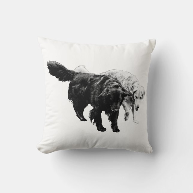 Samen door de Herfst Kussen (Voorkant)