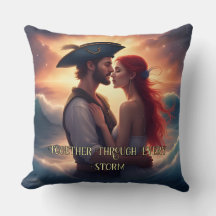 Samen door elk Storm romantische piraat