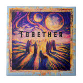 Samen door het vuur Mystical Tegeltje (Voorkant)