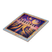 Samen door het vuur Mystical Tegeltje (Zijkant)