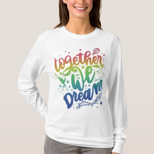 Samen dromen we, gemaakt voor elkaar t-shirt (Voorkant)