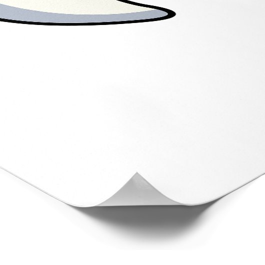 Samen een grappige tandenwoordspeling poster (Hoek)