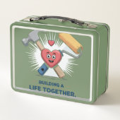 Samen een leven opbouwen | Schattige DIY paar thui (Achterkant)