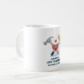 Samen een leven opbouwen | Schattige DIY paar thui Koffiemok (Voorkant links)