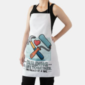 Samen een leven opbouwen | Schattige doe-het-zelf- Schort (Insitu)