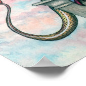 Samen Fairy Dragon Kunstprint Poster (Hoek)