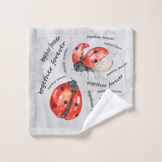 Samen Forever Bad Handdoek (Wasdoekje)