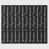 Samen Forever Cadeaupapier (Vlak)