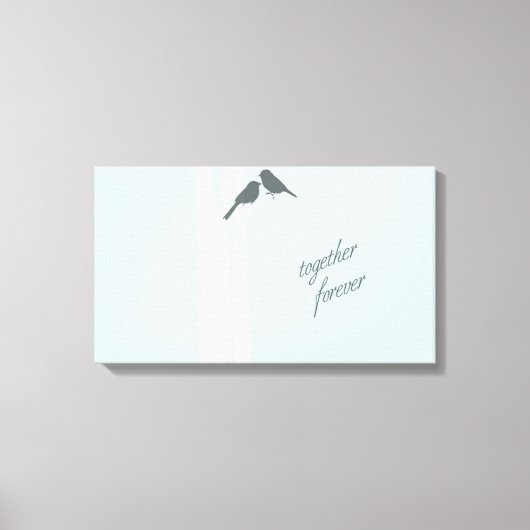 Samen Forever Canvas Afdruk (Voorkant)